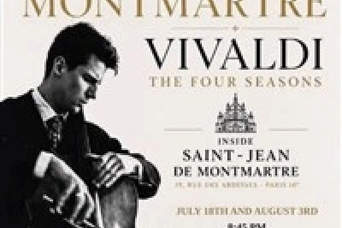 Les Artistes de l'Opéra et Charles Gaugué : Les Quatre Saisons de Vivaldi et l'Ave Maria à Montmartre