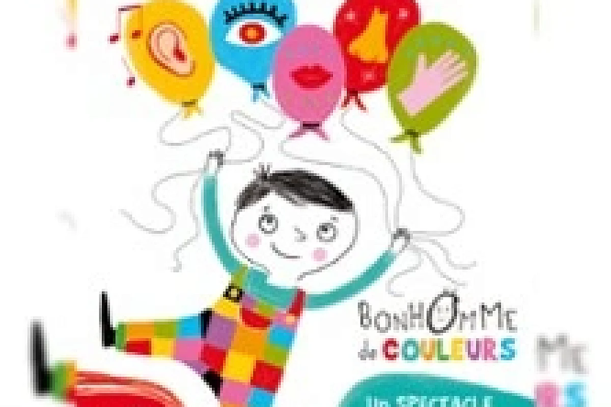 Les 5 Sens du Bonhome de Couleurs