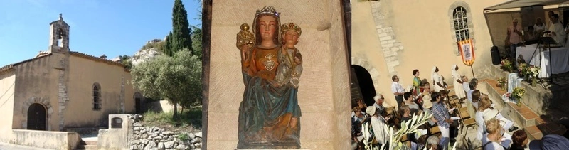 Pèlerinage traditionnel de l'église Saint-Pierre-ès-Liens de l'Estaque (1851) à la