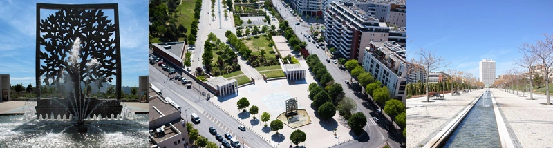 Visite commentée du parc du 26ème centenaire avec Laetitia qui vous 