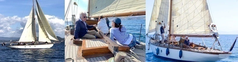 Journée de navigation sur un vieux gréement de 1911 au départ de 