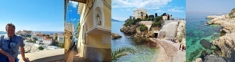 Balade autour de la presqu'île de Malmousque avec Yvon pour