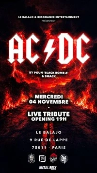 Poun' (black bomb a) & Smack : Hommage à AC/DC