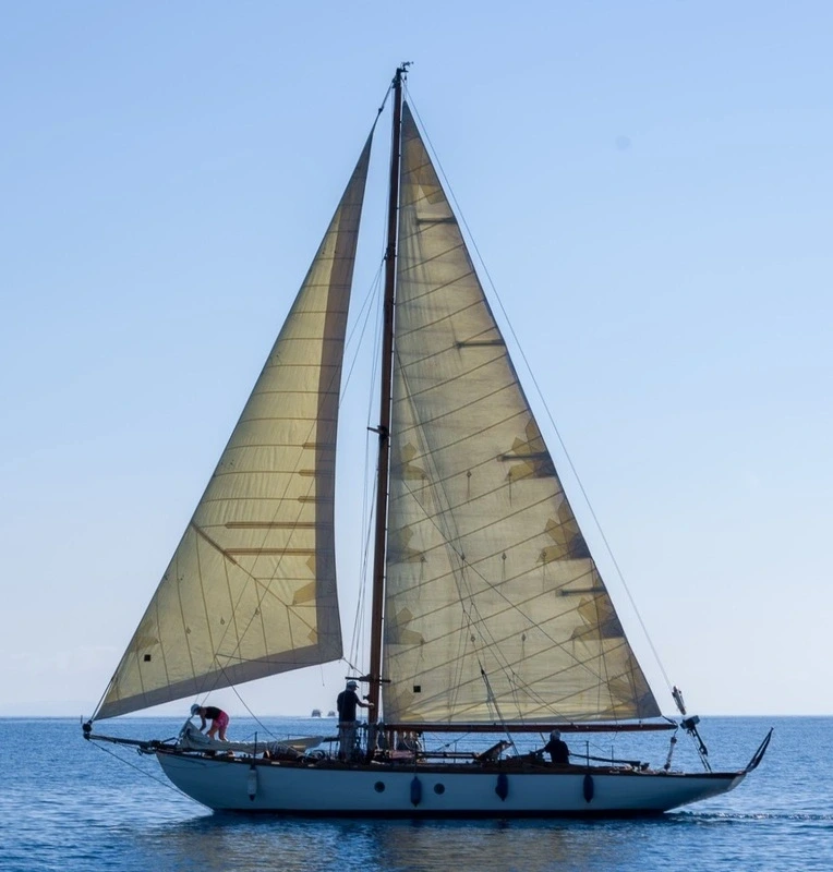 Journée de navigation sur un vieux gréement de 1911 au départ de 