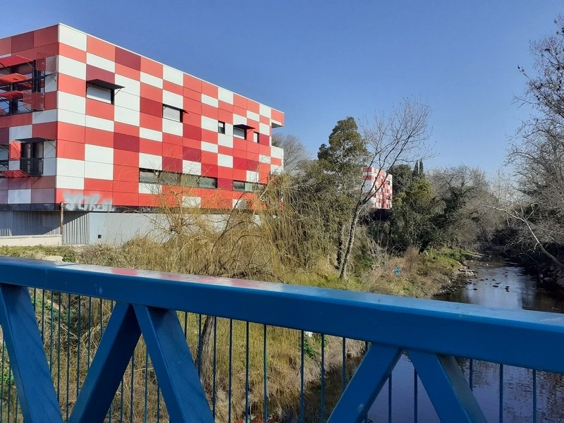 Rando des berges de l'Huveaune avec Yvon : son embouchure, le parc 