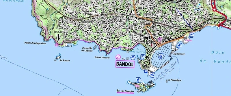 Escapade en train à Bandol avec Jacqueline : visite de la ville, balade 