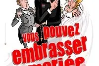 Vous pouvez embrasser la mariée