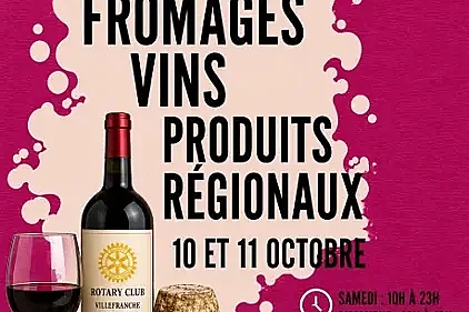 Salon fromages, vins, produits régionaux