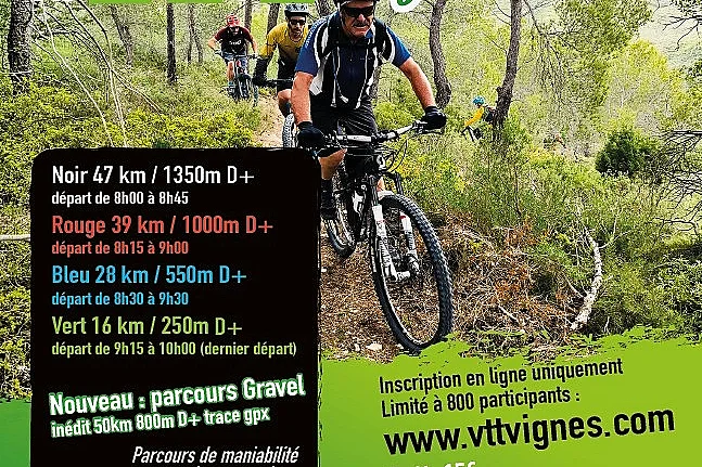La VTT vignes 2026