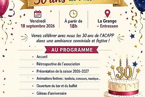Fête anniversaire ACAPP