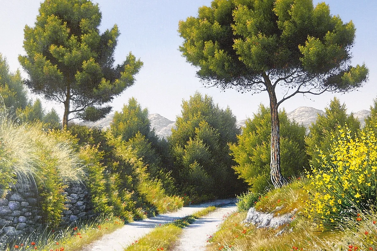 Exposition : Michel Stavron – Paysages et natures mortes