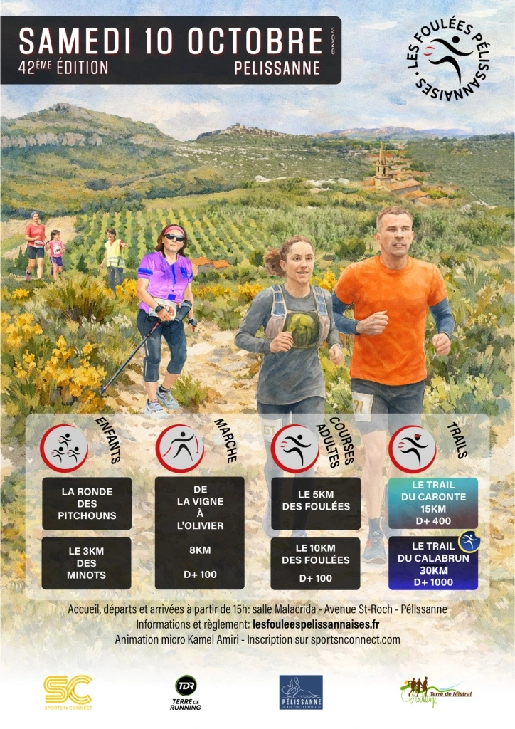 Les Foulées Pélissannaises : courses et marche