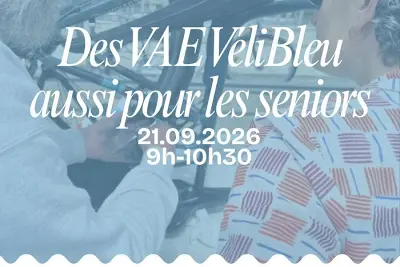 Des vélos à assistance électrique VéliBleu aussi pour les seniors