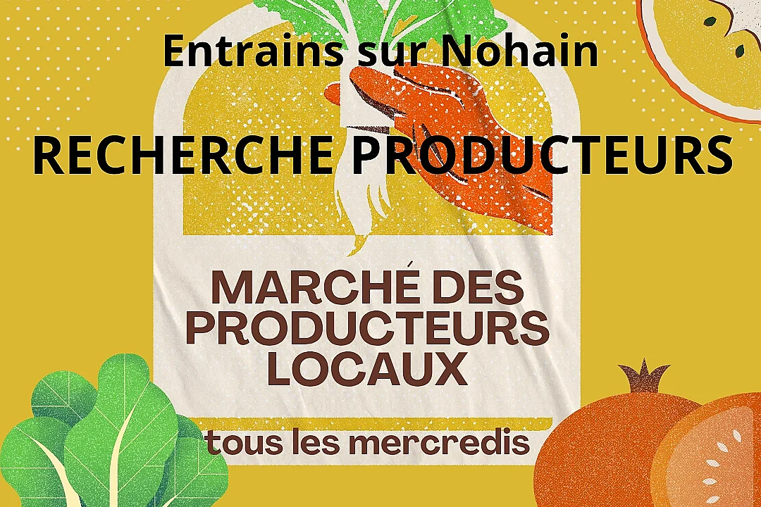 MARCHE HEBDOMADAIRE ENTRAINS-SUR-NOHAIN