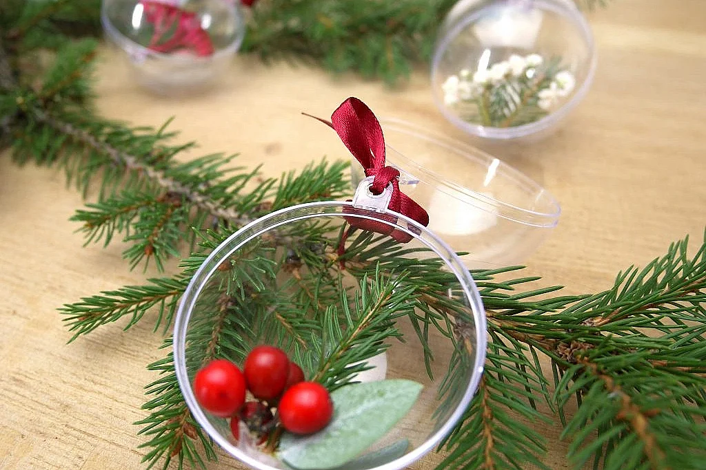 Mercredi créatif "boule de Noël végétale"