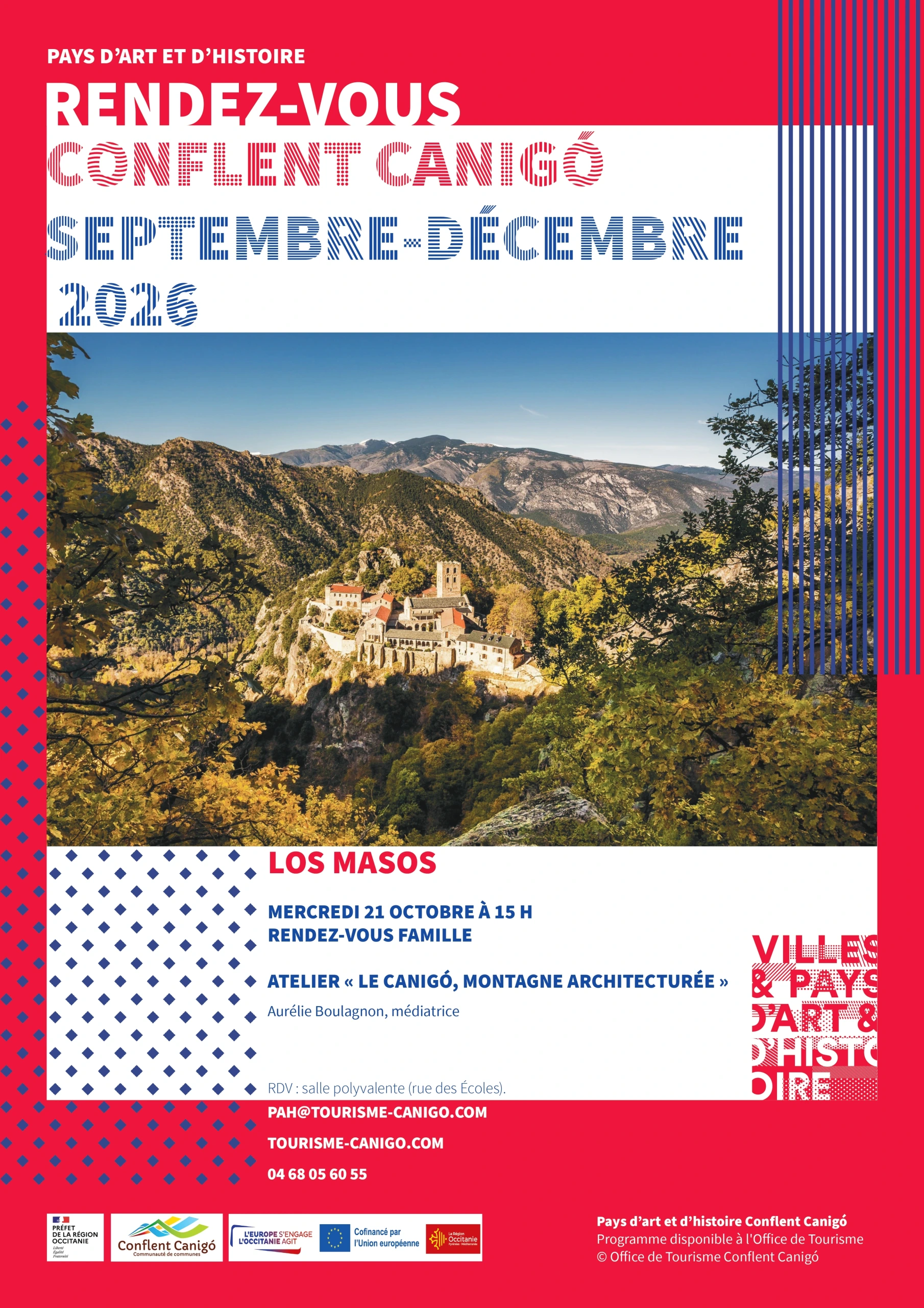 RENDEZ-VOUS DU PAYS D'ART ET D'HISTOIRE FAMILLE - LE CANIGÓ, MONTAGNE ARCHITECTURÉE