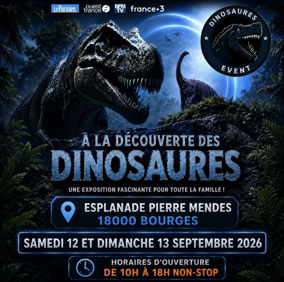 Exposition "À la découverte des dinosaures"