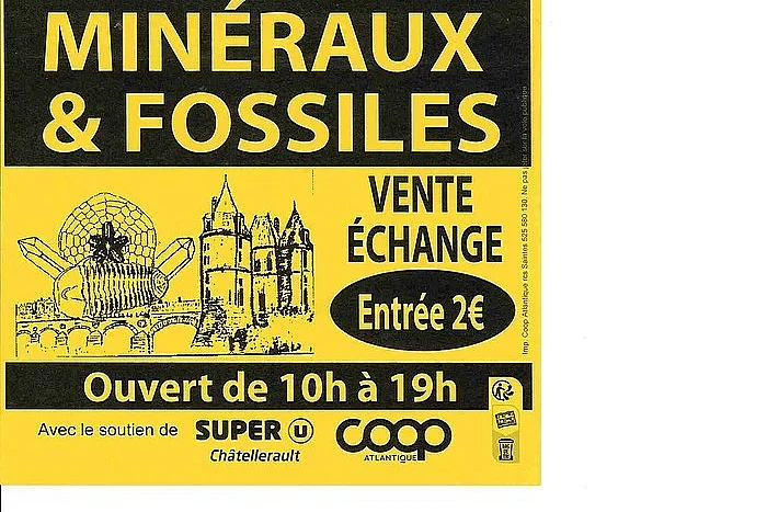 38ème Bourse-Exposition Minéraux, Fossiles et Pierres fines