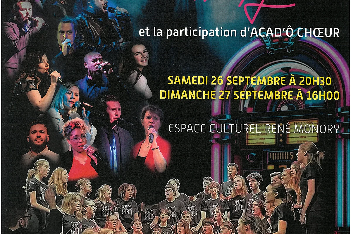 Juke Box Family et la participation d'Acad'ô Choeur en concert