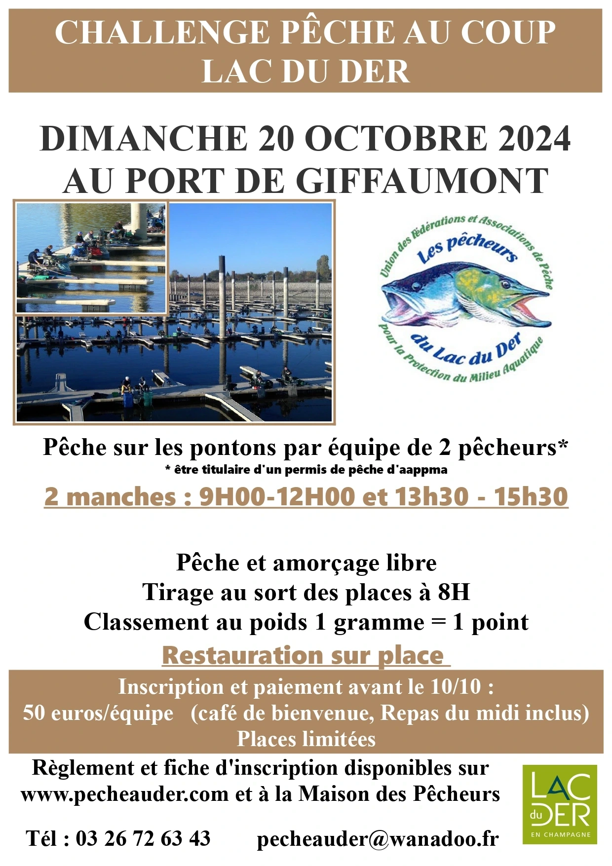 Challenge de pêche au coup
