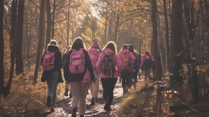 Marche Rose : La Villoise