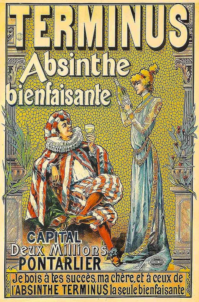 Au seuil du Chat Noir : Présence d'absinthe en milieu littéraire (1871-1881). Conférence hirsute d'Adoré Floupette