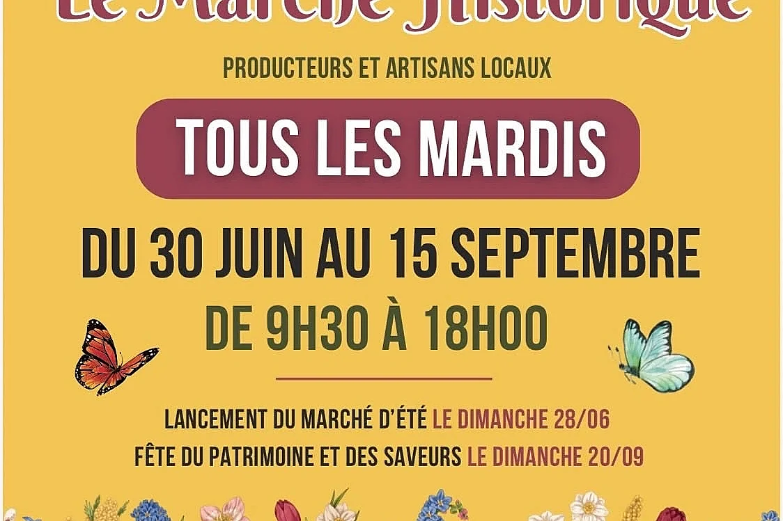 LE MARCHÉ D'ÉTÉ - LES MARDIS