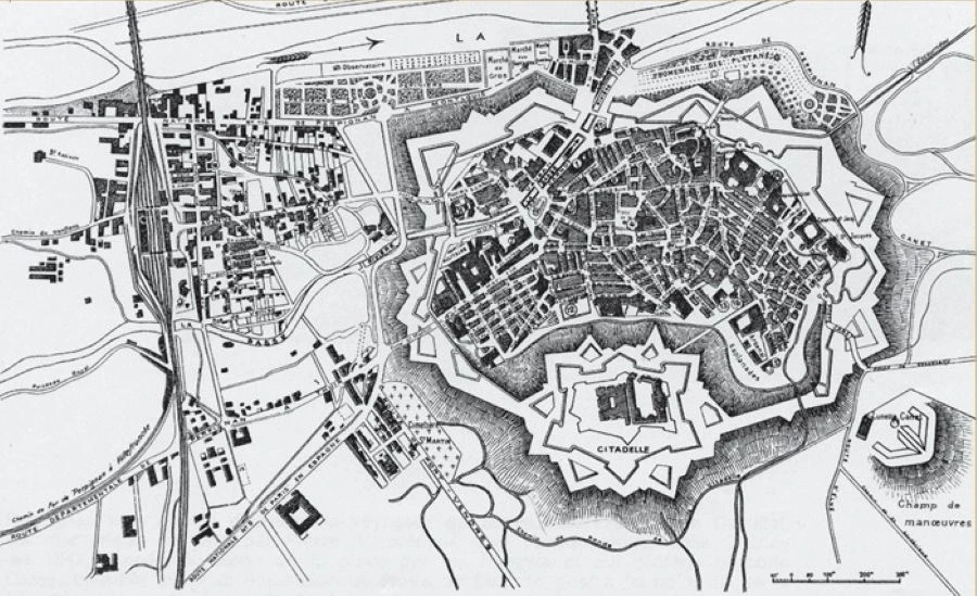 TRAME URBAINE : LES VESTIGES DE L'HISTOIRE