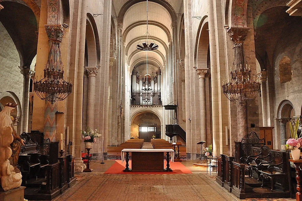 Visite audition du grand orgue de l'Abbatiale