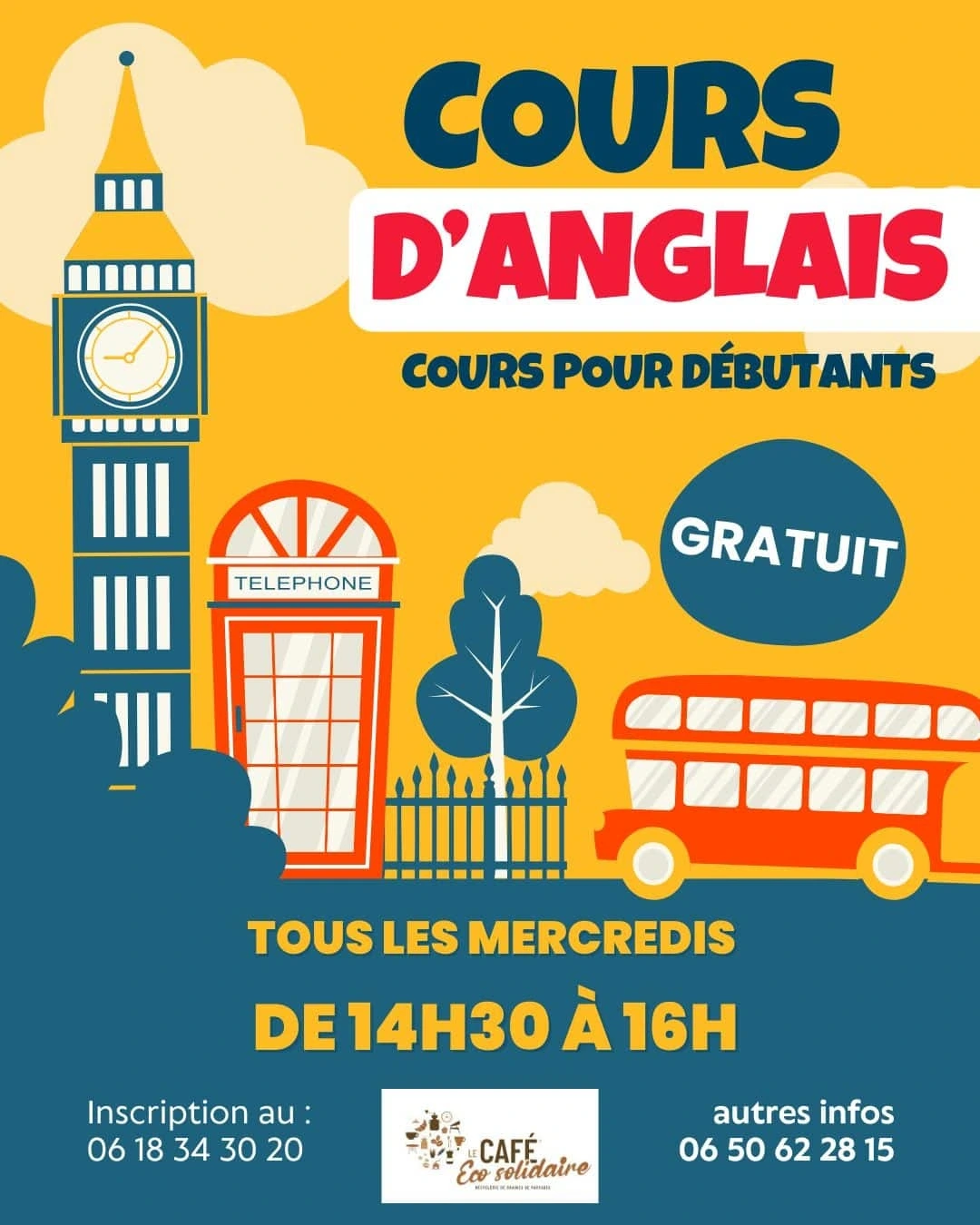 Cours d’anglais