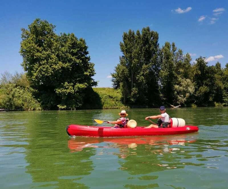 Descente de la Garonne en canoë avec observation du mascaret