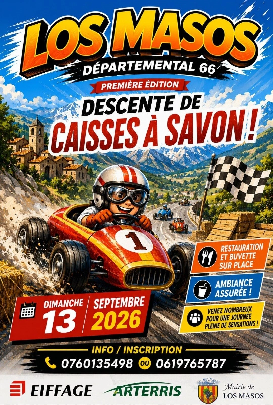DESCENTE DE CAISSES À SAVON