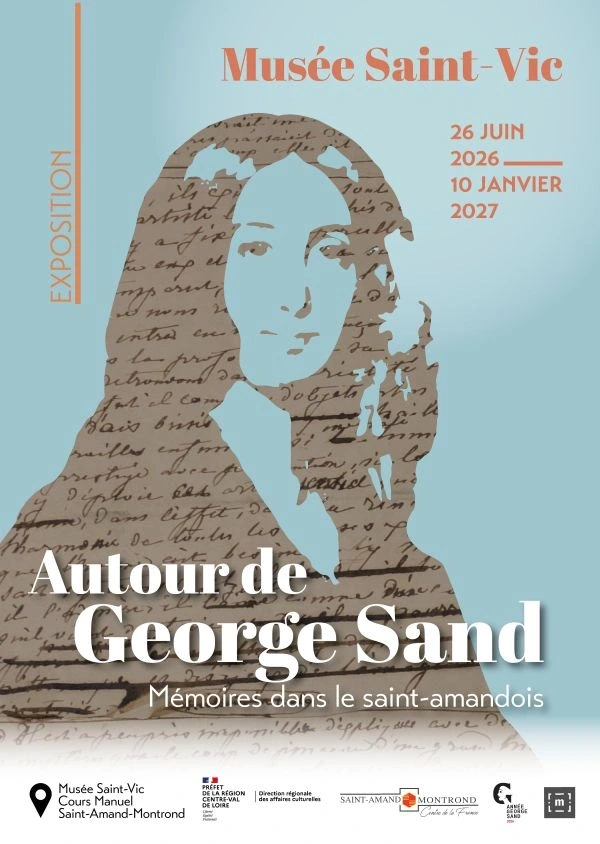 Visite guidée de l'exposition Autour de George Sand, mémoires dans le saint-amandois