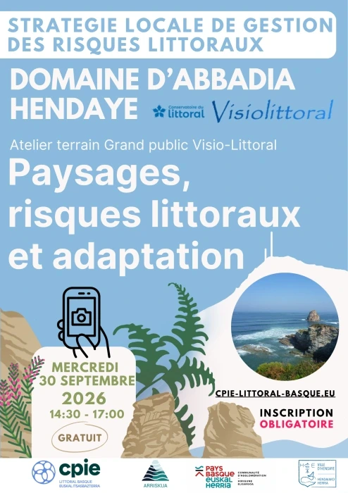 Atelier terrain - Paysages, risques littoraux et adaptation