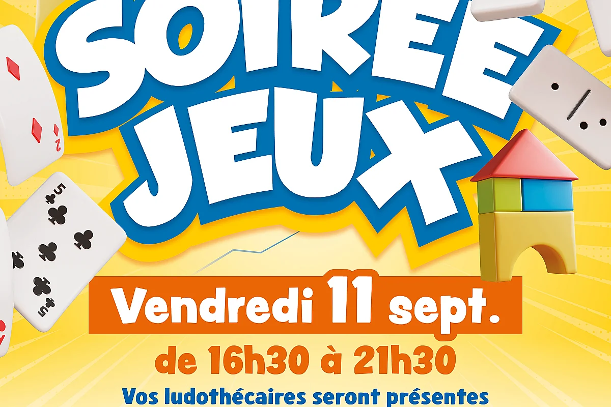 Soirée jeux avec la ludothèque