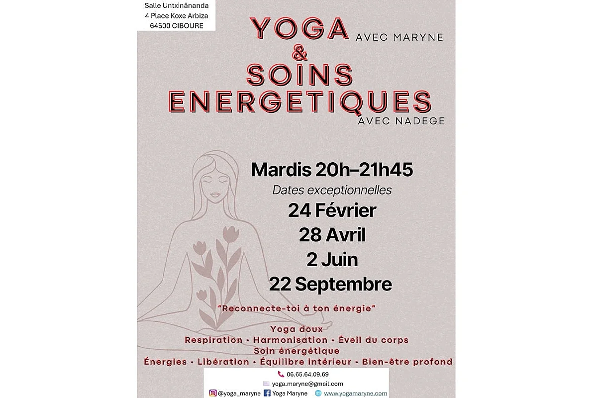 Yoga et soins énergétiques