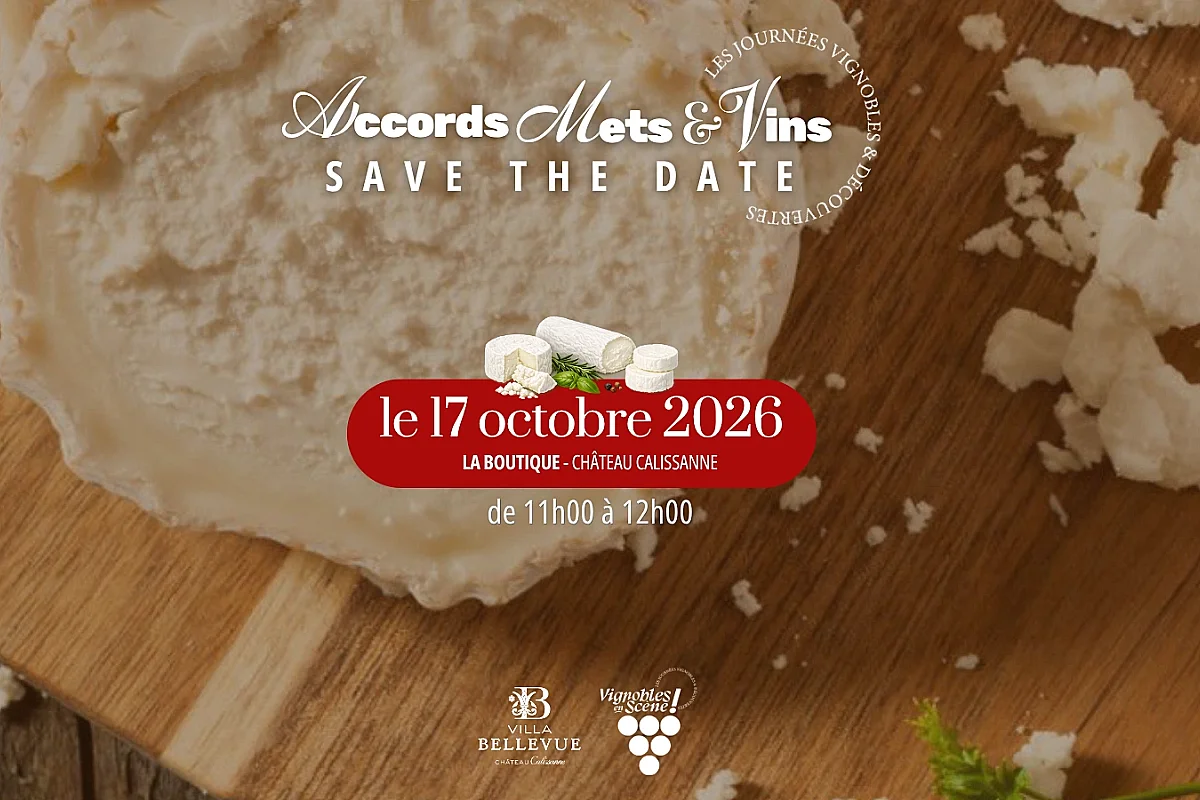 Accords Fromages de chèvre et Vins à Château Calissanne
