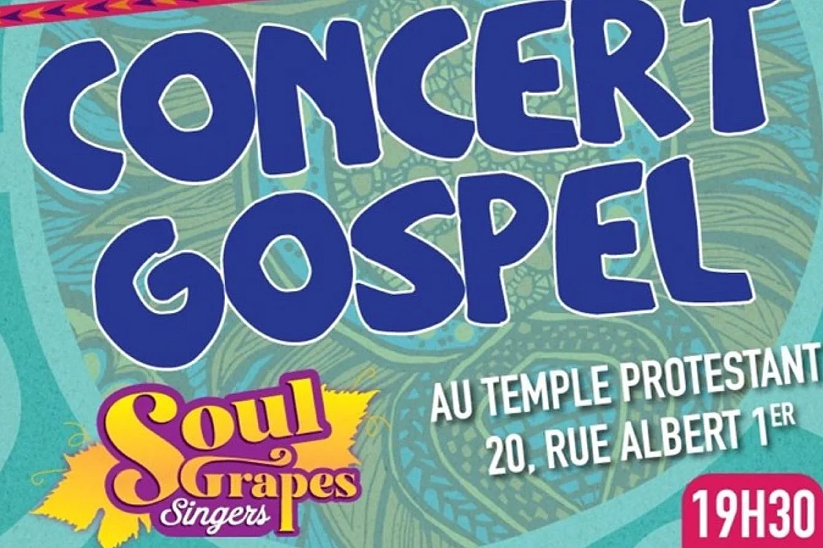 Concert Gospel par Soul Grapes Singers