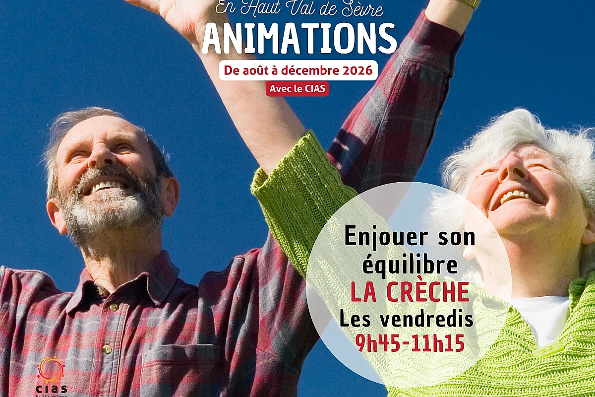 ANIMATIONS + de 60 ans : Atelier équilibre