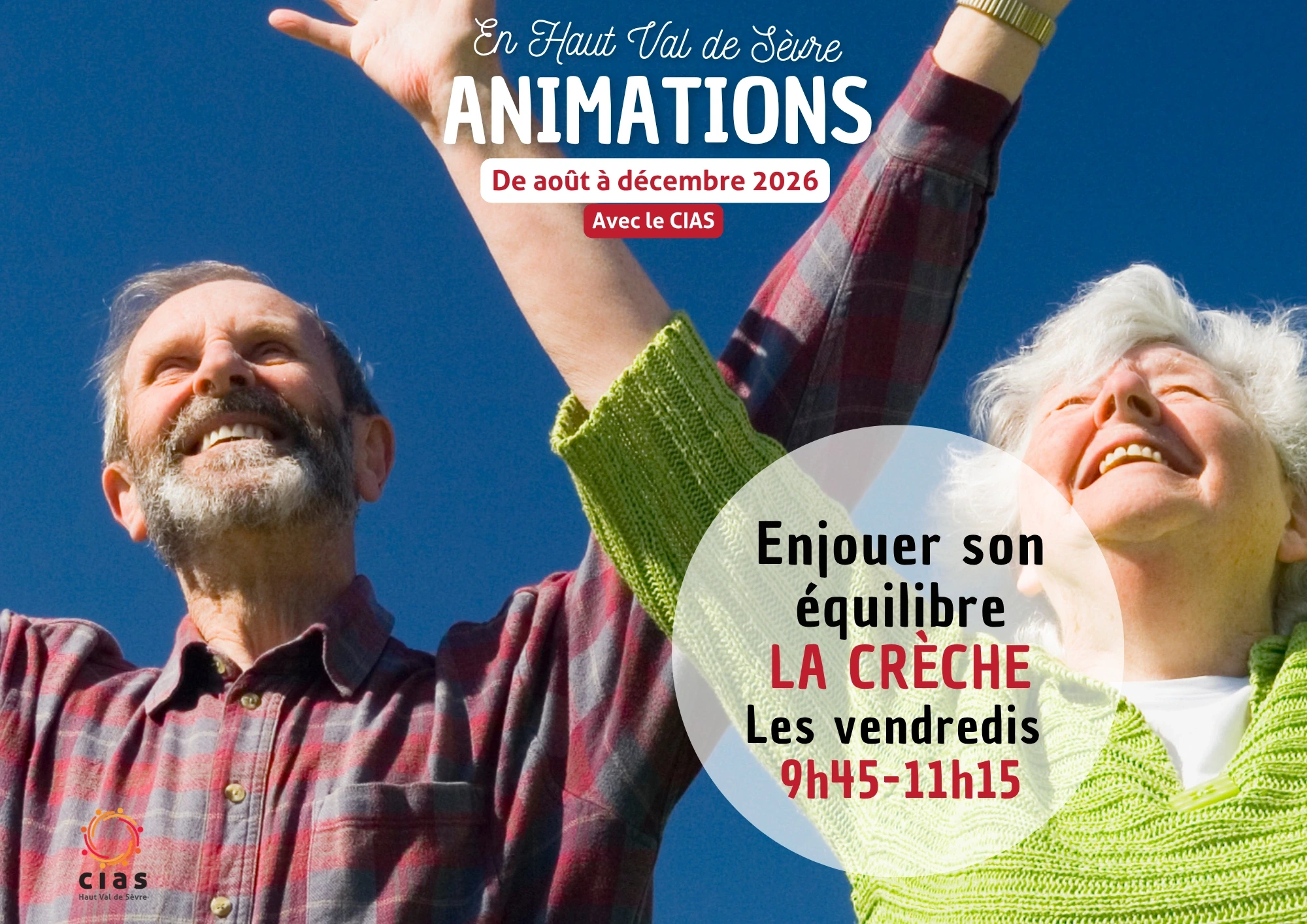 ANIMATIONS + de 60 ans : Atelier équilibre