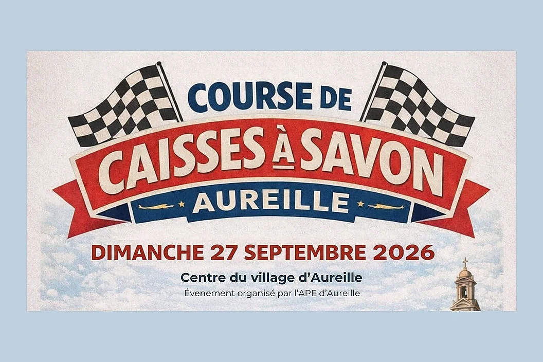 Course de caisses à savon à Aureille