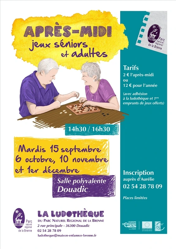 Après-midi jeux seniors et adultes