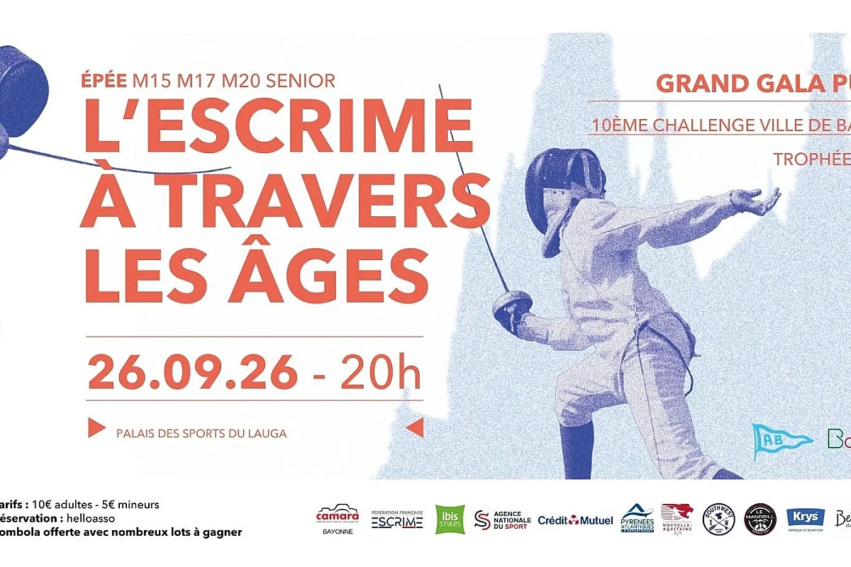 Grand gala d'escrime : l'escrime à travers les âges