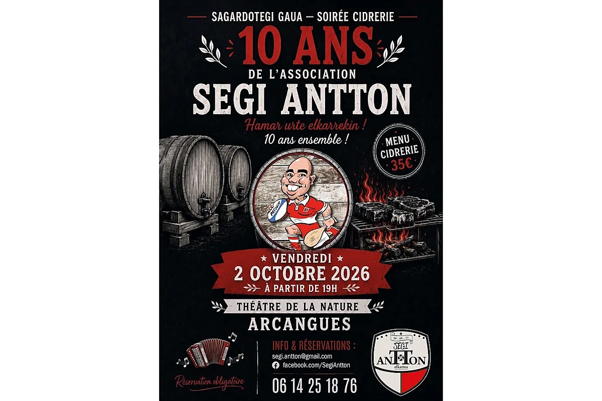 Tournoi de rugby et casetas : Segi Antton