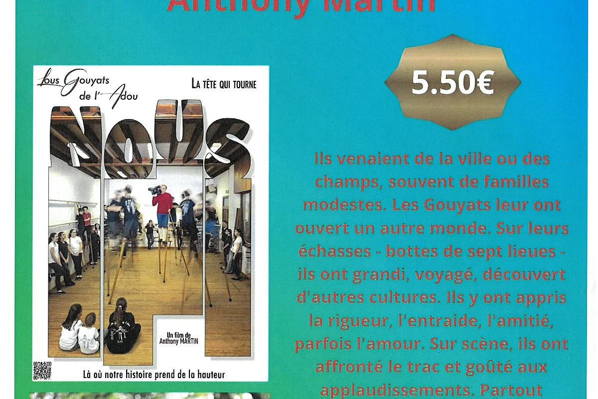 Ciné rencontre avec le réalisateur Anthony Martin