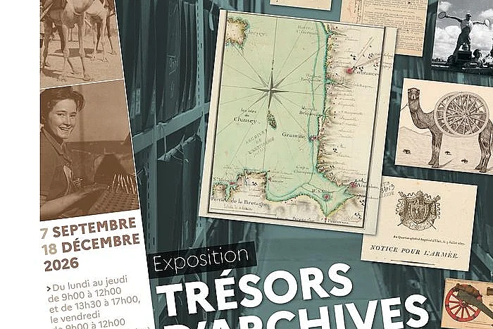 Exposition Trésors d'archives. Les richesses du Service historique de la Défense à Châtellerault