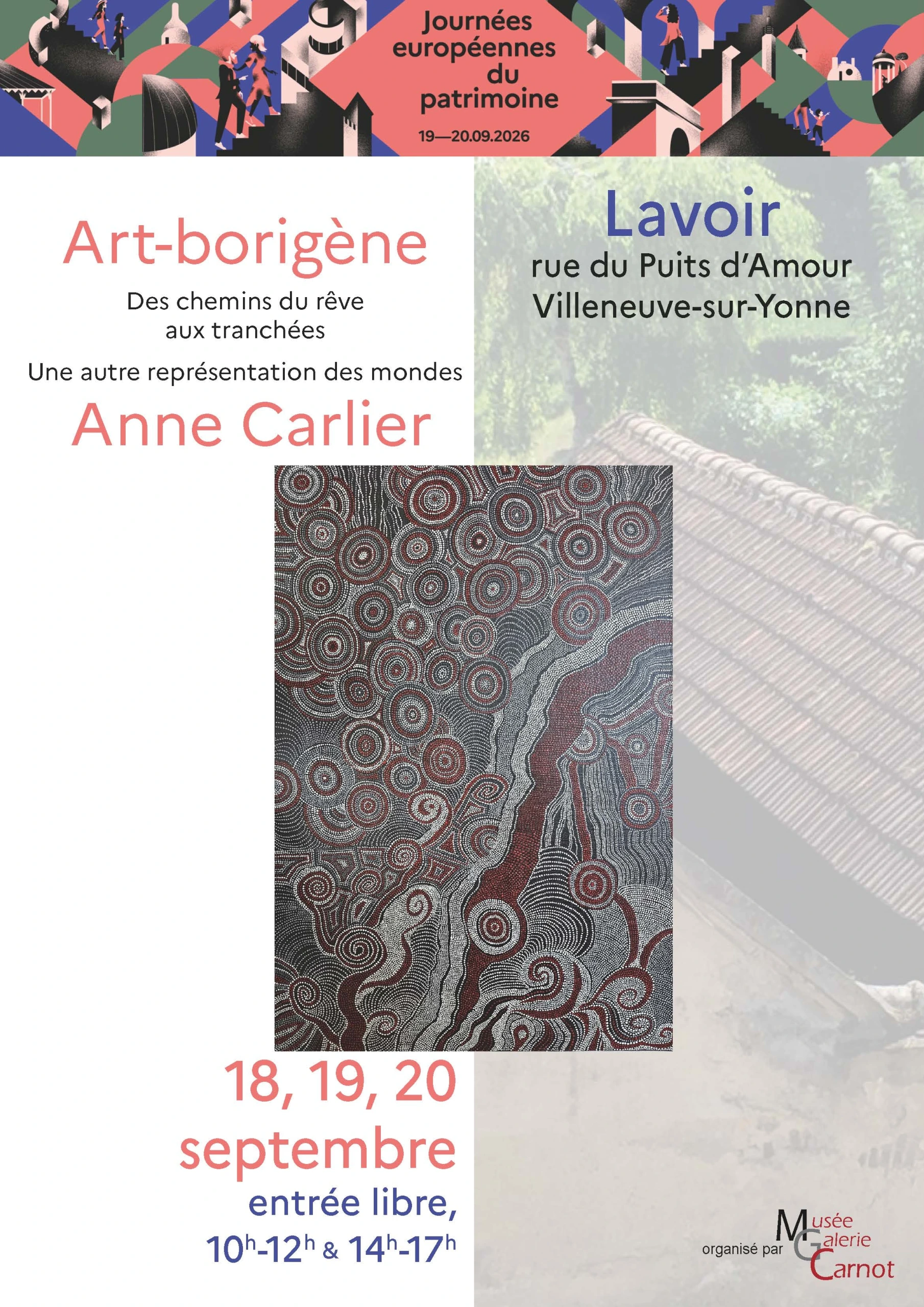 Exposition "Art-borigène" de Anne Carlier