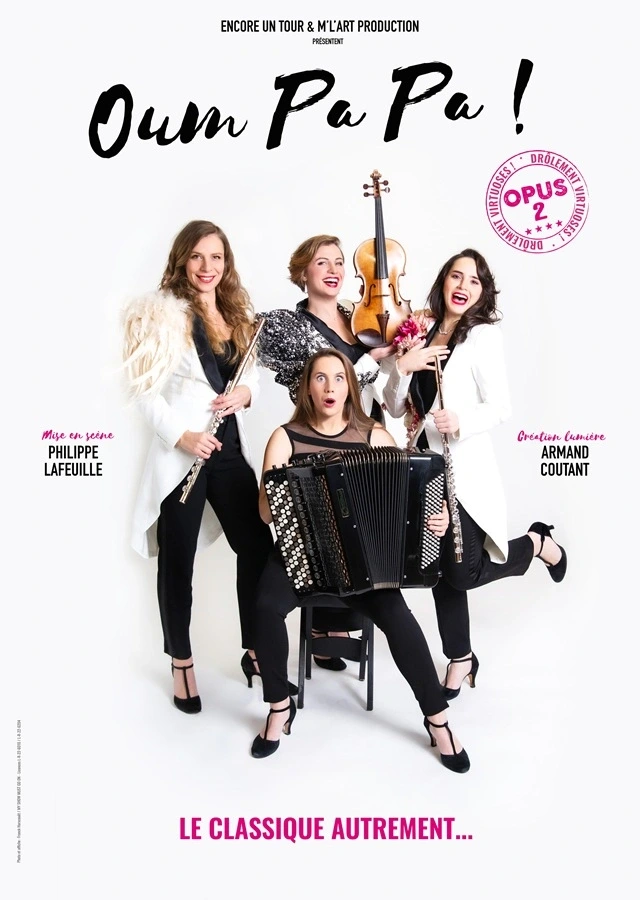 Spectacle Oum pa pa : drôlement virtuoses !