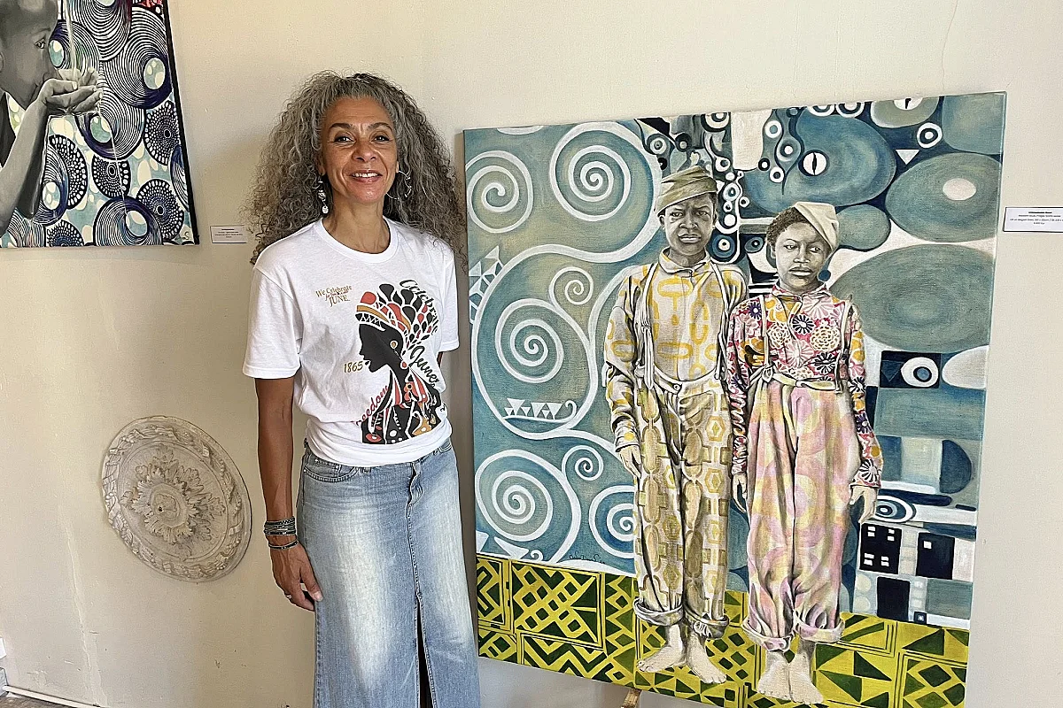 Exposition de l'artiste Andra Daans