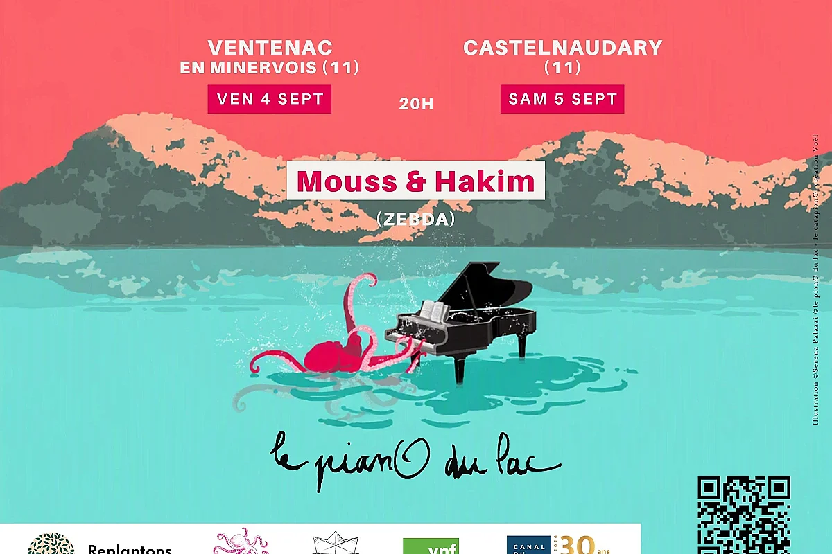 LE PIANO DU LAC : MOUSS ET HAKIM (ZEBDA)